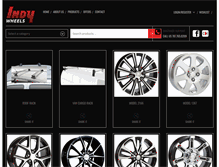 Tablet Screenshot of indywheelspr.com